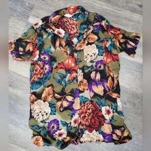 Vintage floral button down